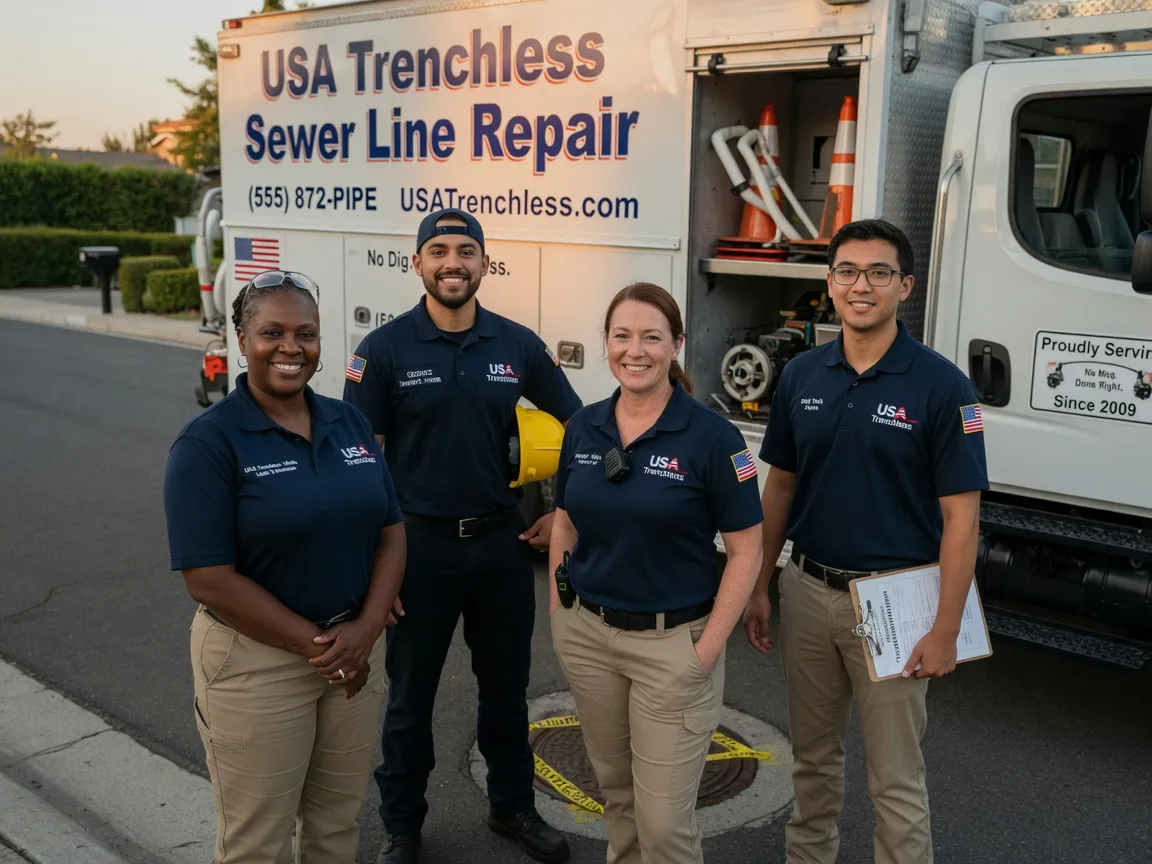 Sewer Line Repair company in Ore City, TX